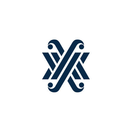 Vector is an ambigram of the lambda symbol. Accessories approx. Elegant.のイラスト素材