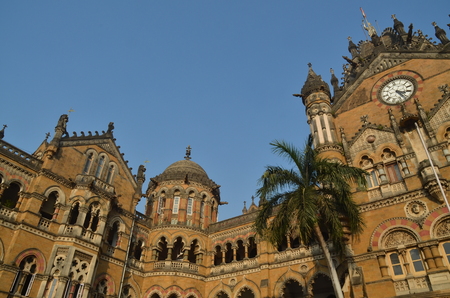 Chhatrapati Shivaji Terminus  Victoria Terminus  of Mumbaiのeditorial素材