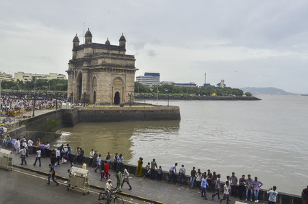 Gateway of India in Mumbaiのeditorial素材