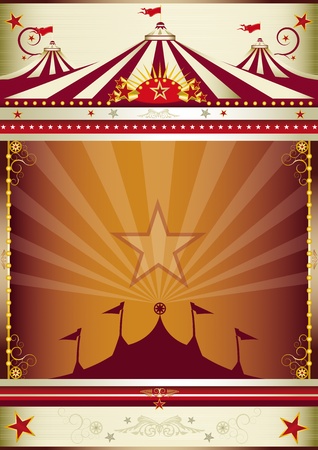 An old style circus poster for you.のイラスト素材