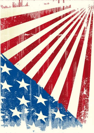 an american grunge background for a posterのイラスト素材