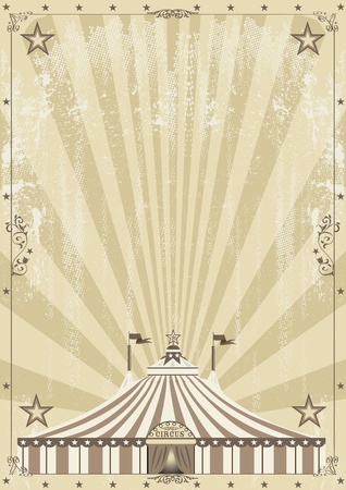 An old circus background for your advertisingのイラスト素材
