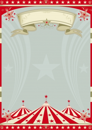 A retro circus background for a posterのイラスト素材