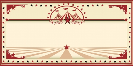 An invitation card for your circus company のイラスト素材
