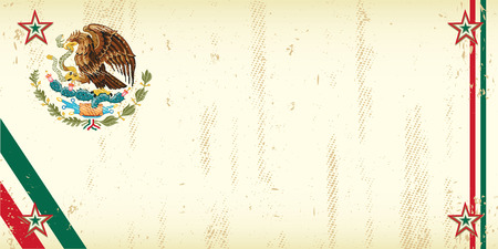 A grunge greeting card for an invitationのイラスト素材