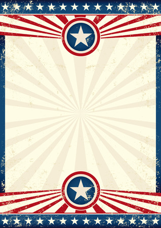 An american background with a texture and sunbeams for youのイラスト素材