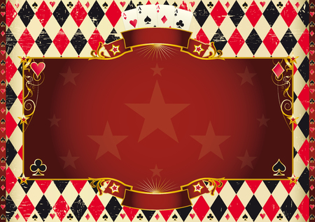 Horizontal Casino background. A casino background for your poker tourのイラスト素材