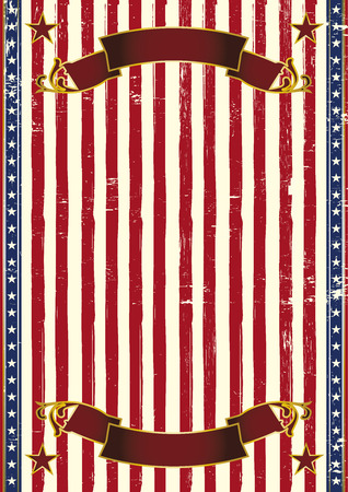 An american vintage background with a textureのイラスト素材