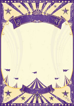 Poster circus for your advertisingのイラスト素材