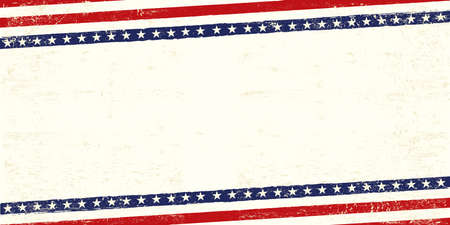 An american postcard for you with a large empty space for your textのイラスト素材
