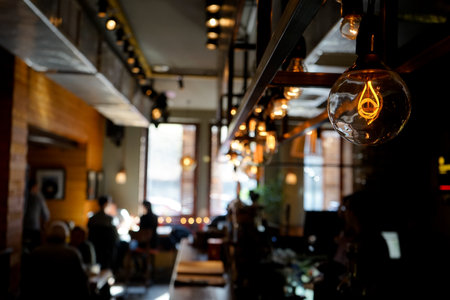 Restaurant and barの写真素材