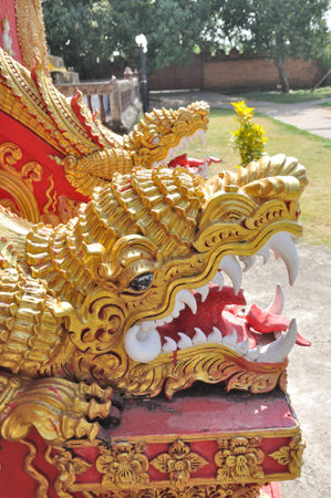 buddha and templeの写真素材