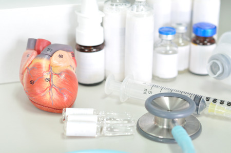 Human heartの写真素材