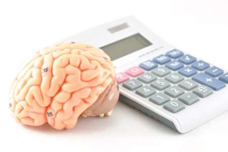 brain and calculator