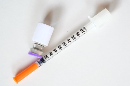 syringe with medical concept