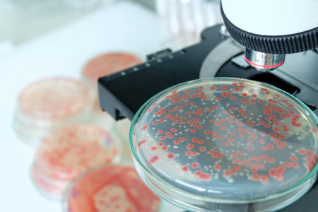 microbiology laboratory testの写真素材