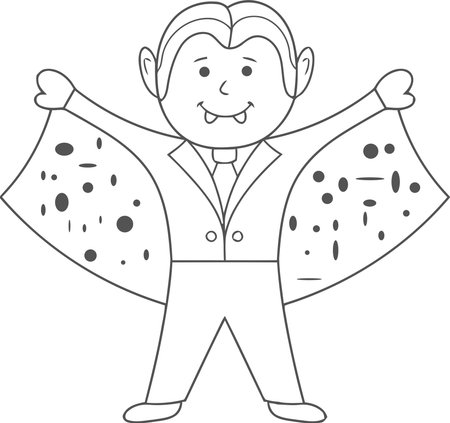 Illustration of a man wearing a suit and holding a butterfly.のイラスト素材