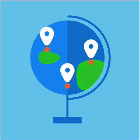 vector globeのイラスト素材