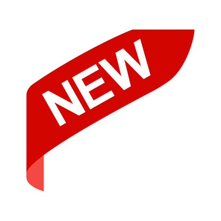 New icon label.  template. Vector illustrationのイラスト素材