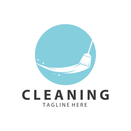 Cleaning logo cleaning house logo cleaning window logo vector designのイラスト素材