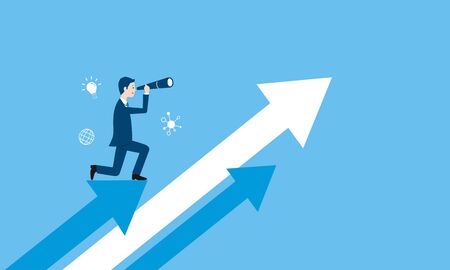 growth image, hand holding s, vector illustrationのイラスト素材