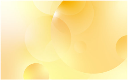 Background abstract yellow,shiny circles,vector illustrationの写真素材