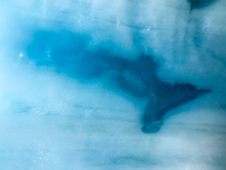 Vertical ice surface background.