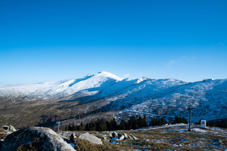 Snowy mountain view (Uludag, BURSA)