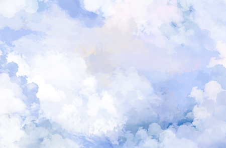 sky with clouds.の写真素材