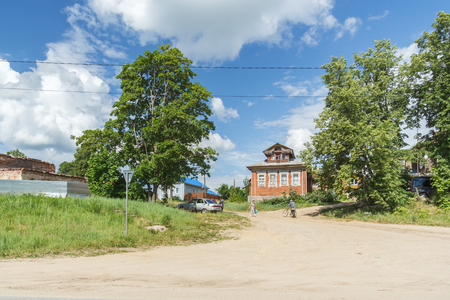 Residential house in Borisoglebsky Yaroslavl regionのeditorial素材