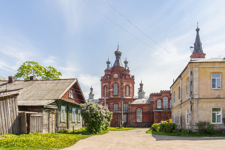 Znamensky Nunnery, The Cathedral of the Ascension in Ostashkov, Tver Region, Russia