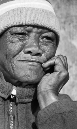 Senior African womanの写真素材