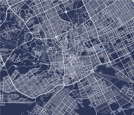 map of the city of Riyadh, Saudi Arabia