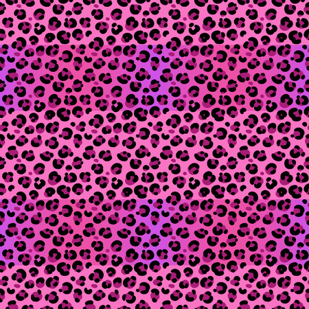 stock vector seamless Wallpaper with a leopard skin on a pink background with spotsのイラスト素材
