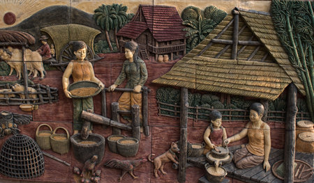 Thai cultureの写真素材