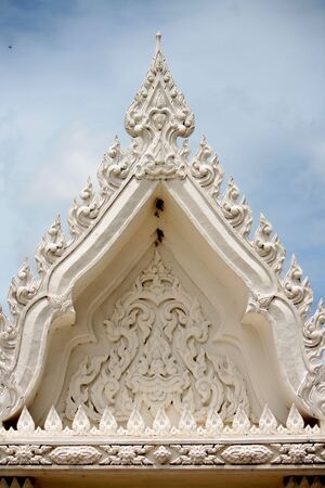roof in the templeの写真素材