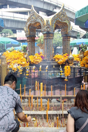 Phraphrom Erawan in Bangkok, Thailandのeditorial素材