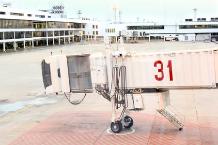 serviced terminal at airport 