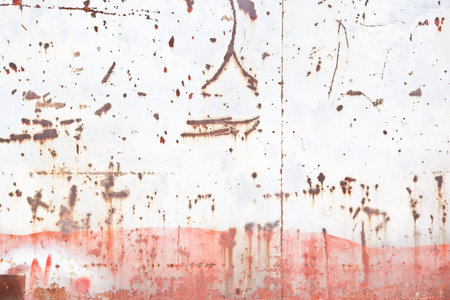 background of Security metal door in warehouse 
