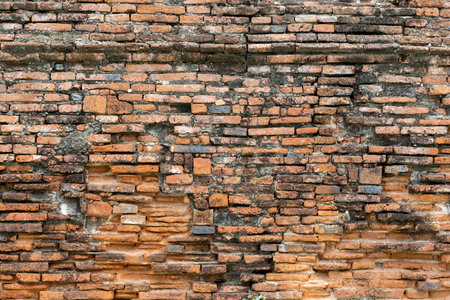 Old brick wall for a background imageの写真素材