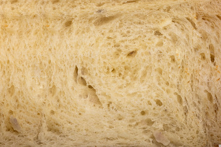 Close up, white Bread Sliced , Can be used as a background