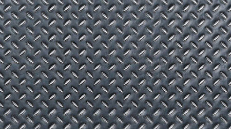 3D rendering metal diamond pattern pate texture background, rhombus shapes for design artwork, backdrop or skin productの写真素材