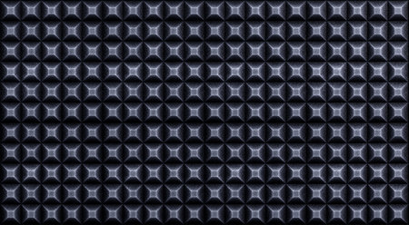 3D rendering of geometric embossing metal texture, metallic modern pattern backgroundの写真素材