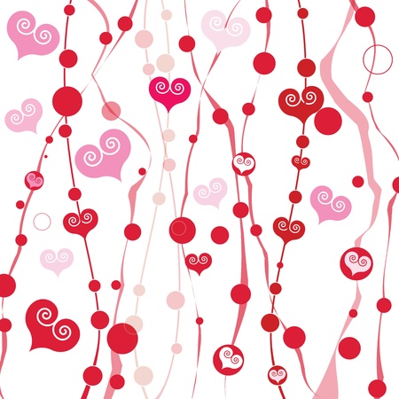 Vector abstract love background のイラスト素材