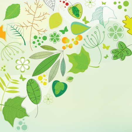 illustration spring background のイラスト素材