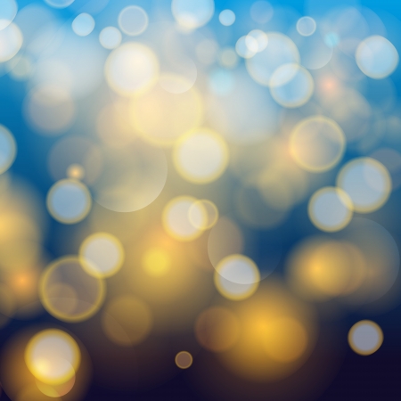 festive Christmas poster. Elegant abstract background with Booker refocused lights and stars.のイラスト素材