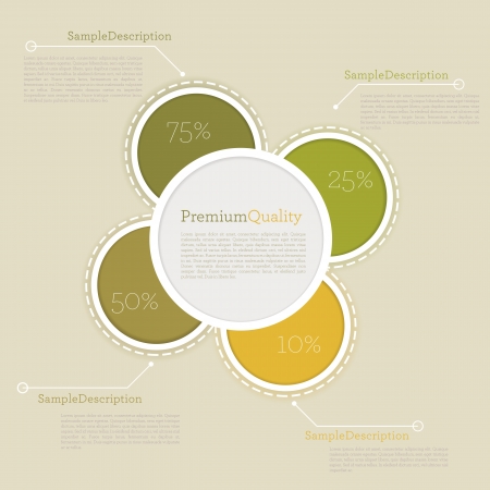high quality business infographic elements for web and print usage.のイラスト素材