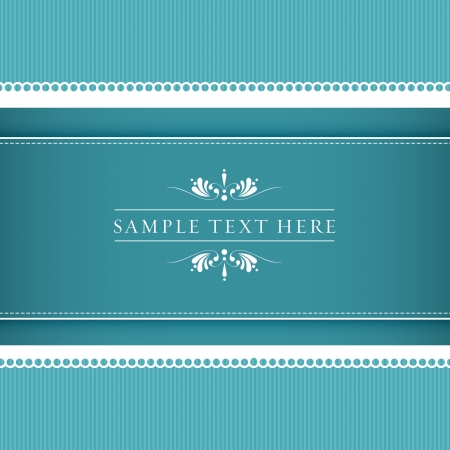 wedding card or invitation with floral ornament background. Perfect as invitation or announcement.のイラスト素材