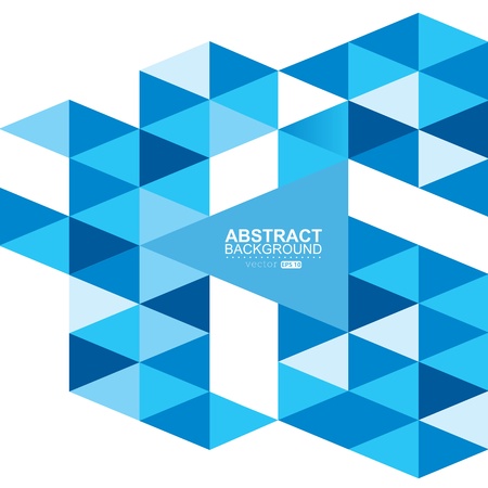 blue modern geometric design template.のイラスト素材