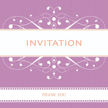 Beautiful template frame design for greeting cardのイラスト素材